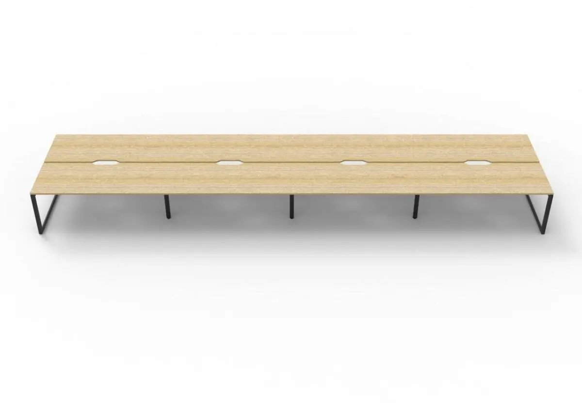 Deluxe Loop Leg Double No Screen – IOF – Ideal Office Furniture Solutions