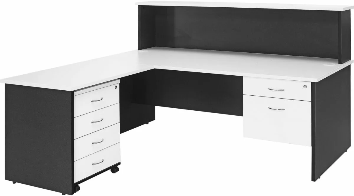 Classic Reception Counter IOF Ideal Office Furniture Solutions