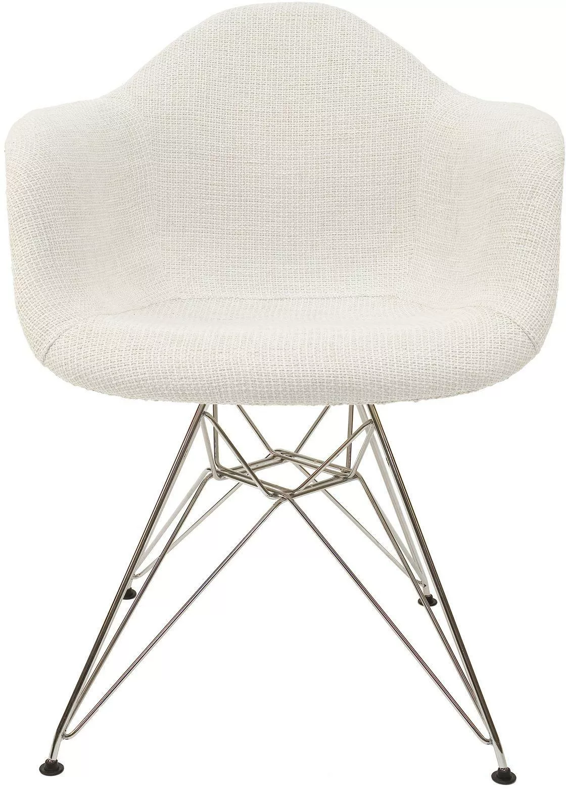 Replica Eames DAR Eiffel Chair Fabric Chrome IOF Ideal Office Furniture Solutions
