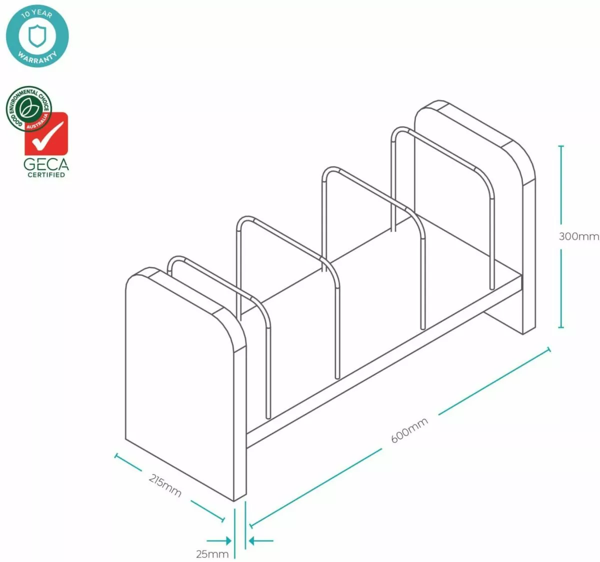 EkoSystem Desktop Shelf IOF Ideal Office Furniture Solutions