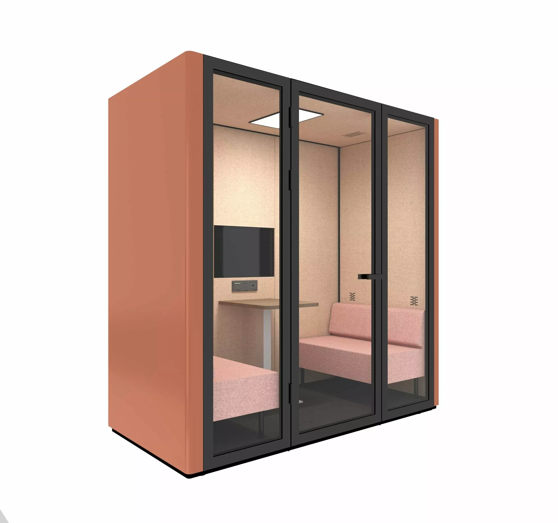 B.Quiet Meeting Pod - Custom Colour Booth