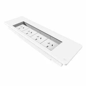 Rapid Wiring Flip Box In Desk Module