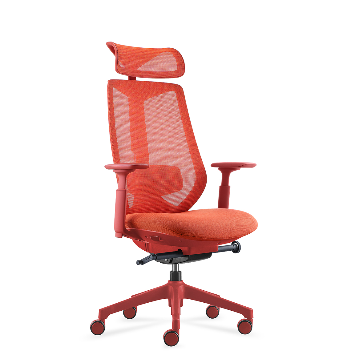 Titan High Back Mesh Executive Chair (Coral)