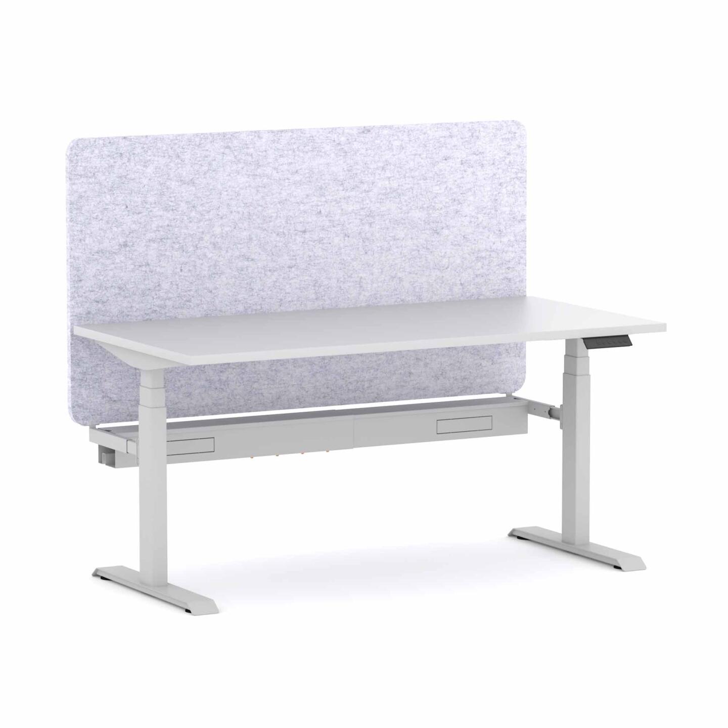 Klass 3C/2M Electric Single Workstation with AcoustiQ Screen