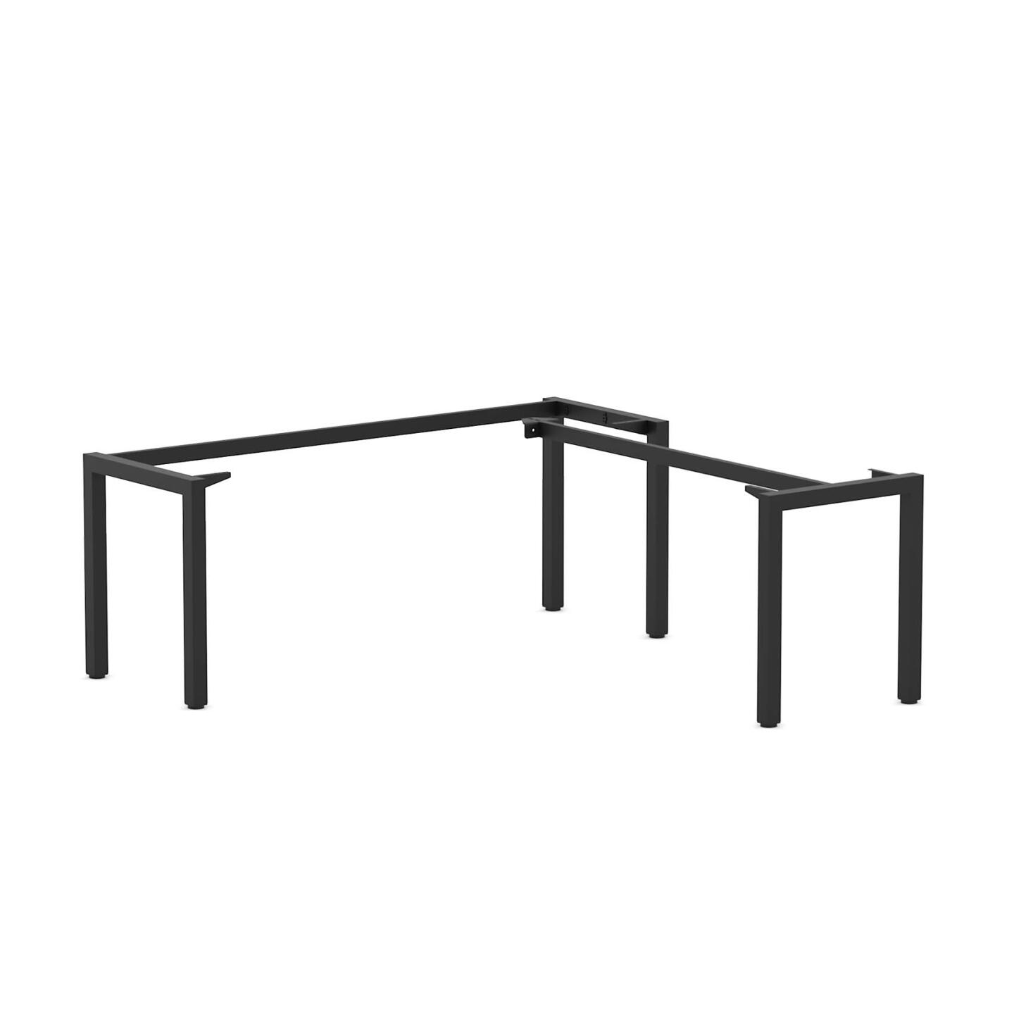Axis Single Workstation with Return - Frame Only