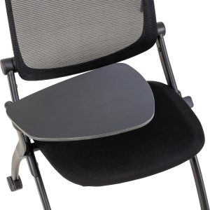 Logic Training Visitor Chair Tablet Arm: Black