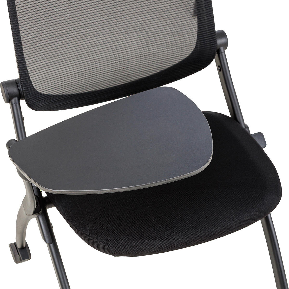 Logic Training Visitor Chair Tablet Arm: Black